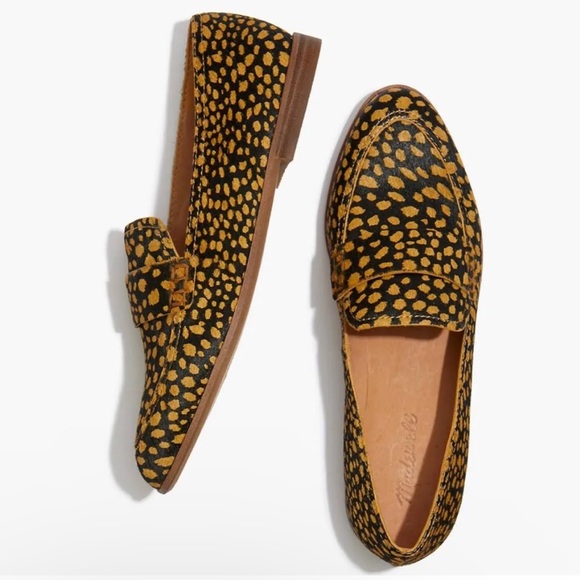 Madewell Shoes - Madewell The Alex Loafer In Dotted Calf Hair